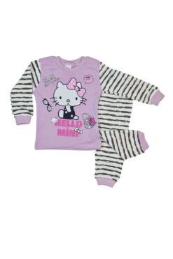 Παιδική Πιτζάμα Hello Kitty Για Κορίτσι D1272 - ΛΙΛΑ, 9-12 Μηνών