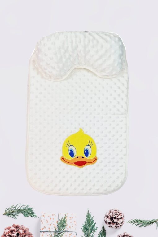 Στρώμα με Μαξιλάρι για Port Bebe 36x56cm W0015 - ΛΕΥΚΟ, ONE SIZE - Image 4