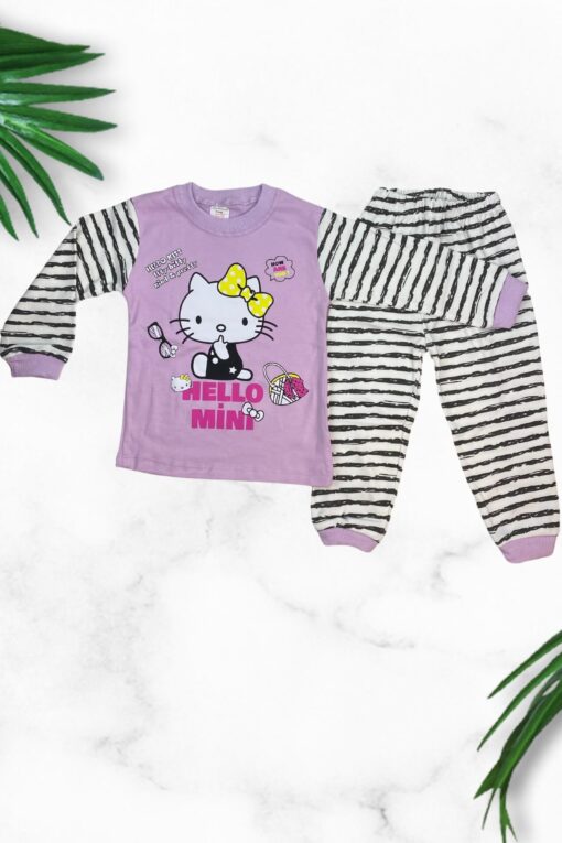 Παιδική Πιτζάμα Hello Kitty Για Κορίτσι R1272 - ΛΙΛΑ, 1 Ετών - Image 2