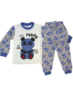 Πιτζάμα Παιδική Baby Panda Για Αγόρι Q1254 - ΜΠΛΕ, 9-12 Μηνών