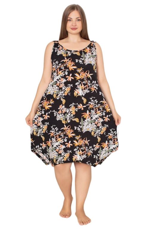 Νυχτικό Αμάνικο Homewear R5215 - ΠΟΛΥΧΡΩΜΟ, XL - Image 3