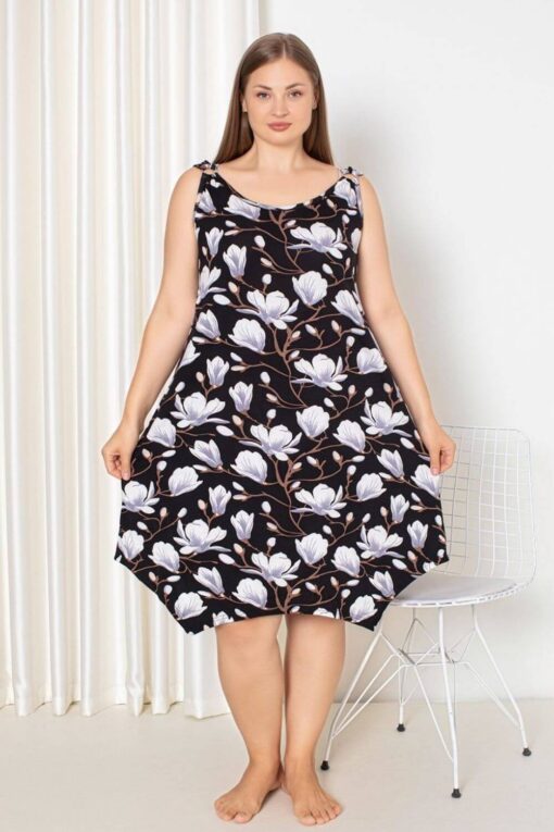 Νυχτικό Αμάνικο Homewear W5215 - ΠΟΛΥΧΡΩΜΟ, L - Image 2