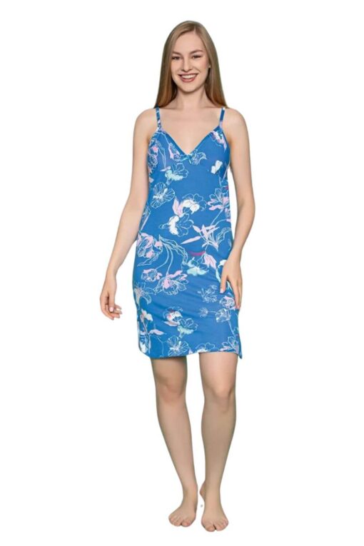 Νυχτικό Τιράντα Homewear W5157 - ΠΟΛΥΧΡΩΜΟ, M - Image 2