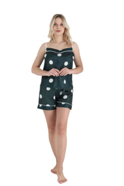 Baby Doll Σατέν Homewear 20718 - ΚΥΠΑΡΙΣΣΙ, L