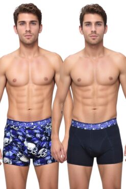 Boxer Ανδρικό Σετ 2Pack D7050 - ΠΟΛΥΧΡΩΜΟ, M