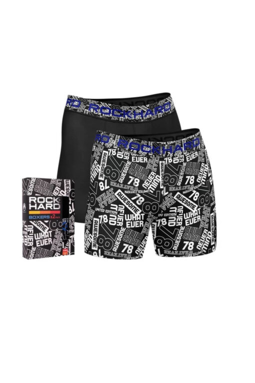 Boxer Ανδρικό Σετ 2Pack R7050 - ΠΟΛΥΧΡΩΜΟ, M - Image 2