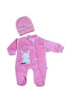 Φορμάκι Βελουτέ Bunny 0913 - ΡΟΖ, 3 Μηνών