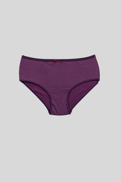 Γυναικεία Slip Βαμβακερά 3Pack W1003 - ΠΟΛΥΧΡΩΜΟ, XL - Image 4