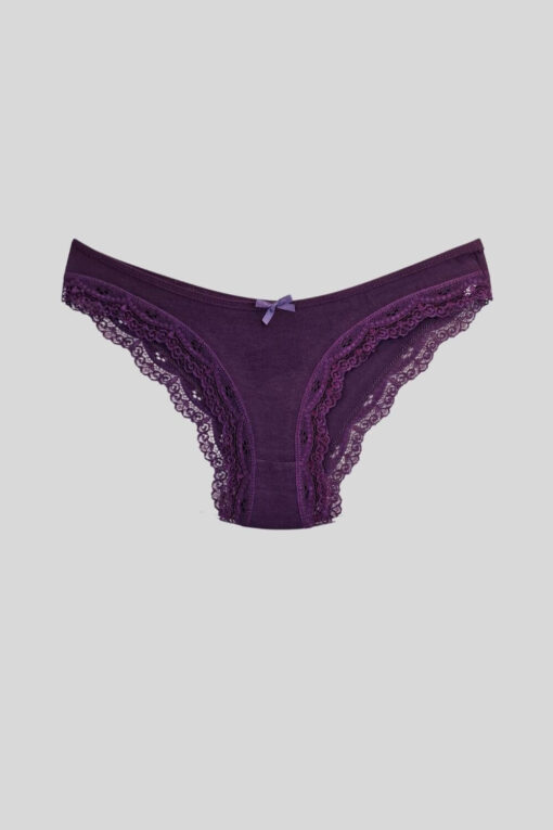 Γυναικεία slip βαμβακερά 4pack R1501 - ΠΟΛΥΧΡΩΜΟ, XL - Image 4