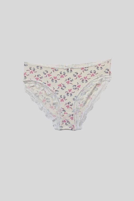 Γυναικεία Slip Βαμβακερά 4Pack R1502 - ΠΟΛΥΧΡΩΜΟ, XXL - Image 5