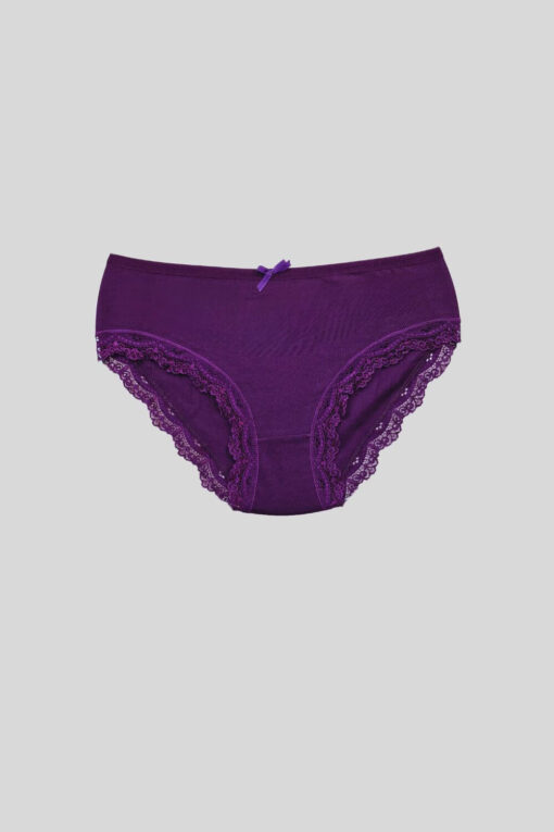 Γυναικεία Slip Βαμβακερά 4Pack W1503 - ΠΟΛΥΧΡΩΜΟ, XL - Image 4