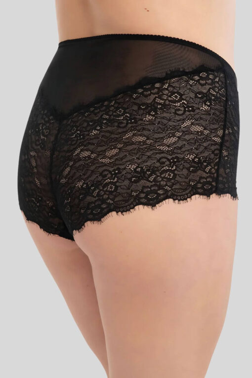 Γυναικείο Boxer Plus Size W23001 - ΜΑΥΡΟ, XL - Image 2