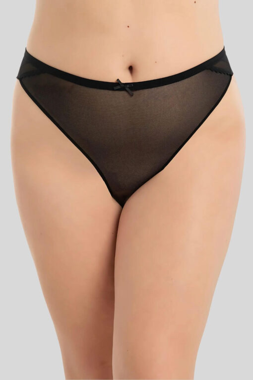 Γυναικείο Brazil Plus Size D23010 - ΜΑΥΡΟ, XL