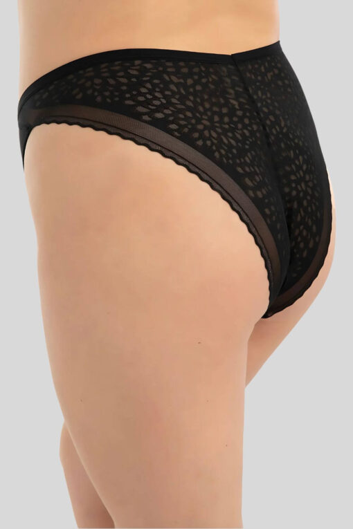 Γυναικείο Brazil Plus Size D23010 - ΜΑΥΡΟ, XL - Image 5
