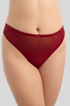 Γυναικείο Brazil Plus Size R23010 - ΜΠΟΡΝΤΟ, XXL