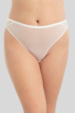Γυναικείο Brazil Plus Size W23010 - ΕΚΡΟΥ, XXL