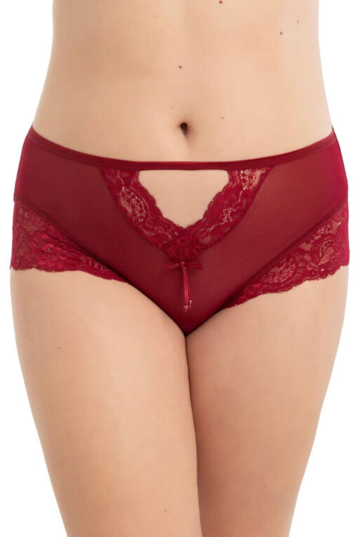 Γυναικείο Slip Plus Size 23007 - ΜΠΟΡΝΤΟ, XXL - Image 4