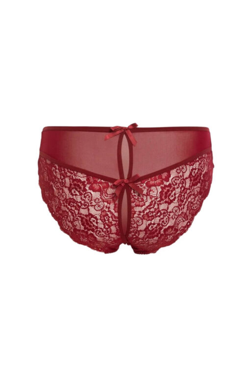 Γυναικείο Slip Plus Size 23008 - ΜΠΟΡΝΤΟ, XL - Image 5