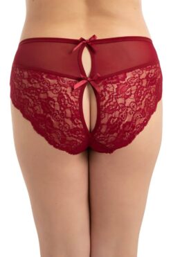 Γυναικείο Slip Plus Size 23008 - ΜΠΟΡΝΤΟ, XXL