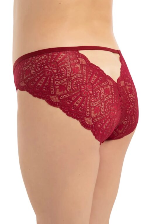 Γυναικείο Slip Plus Size 23009 - ΜΠΟΡΝΤΟ, 3XL - Image 3