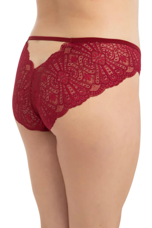 Γυναικείο Slip Plus Size 23009 - ΜΠΟΡΝΤΟ, 3XL - Image 2