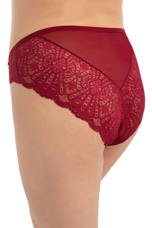 Γυναικείο Slip Plus Size 23054 - ΜΠΟΡΝΤΟ, XXL - Image 2