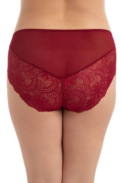 Γυναικείο Slip Plus Size 23056 - ΜΠΟΡΝΤΟ, XXL