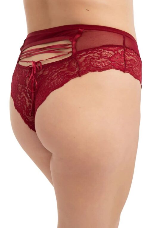 Γυναικείο Brazil Plus Size 23063 - ΜΠΟΡΝΤΟ, XL - Image 3