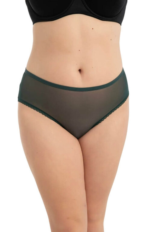 Γυναικείο Slip Plus Size D23008 - ΚΥΠΑΡΙΣΣΙ, XXL - Image 4