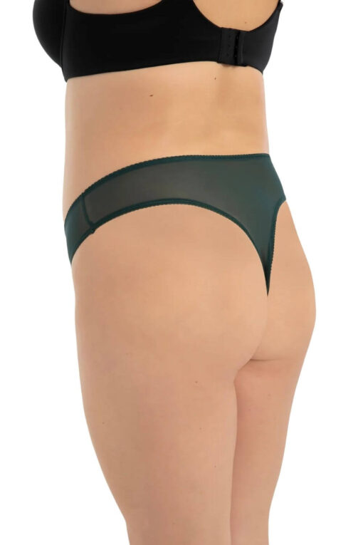 Γυναικείο String Plus Size D23030 - ΚΥΠΑΡΙΣΣΙ, XL - Image 3