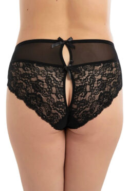 Γυναικείο Slip Plus Size G23008 - ΜΑΥΡΟ, XL