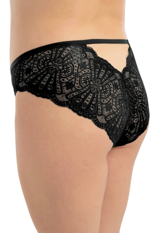 Γυναικείο Slip Plus Size G23009 - ΜΑΥΡΟ, XL - Image 2