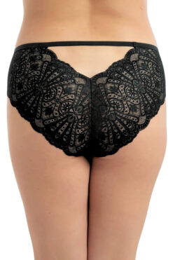 Γυναικείο Slip Plus Size G23009 - ΜΑΥΡΟ, 3XL