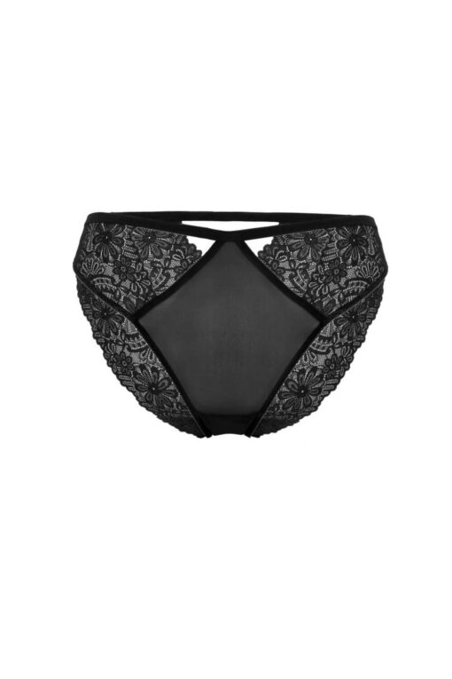 Γυναικείο Slip Plus Size G23043 - ΜΑΥΡΟ, 3XL - Image 5