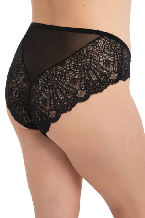 Γυναικείο Slip Plus Size G23054 - ΜΑΥΡΟ, 3XL - Image 3
