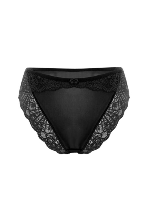 Γυναικείο Slip Plus Size G23054 - ΜΑΥΡΟ, 3XL - Image 5