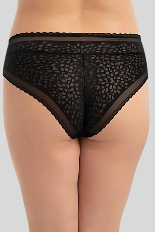 Γυναικείο Slip Plus Size G23059 - ΜΑΥΡΟ, XL - Image 2