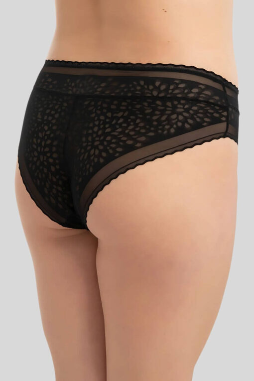 Γυναικείο Slip Plus Size G23059 - ΜΑΥΡΟ, XL - Image 3