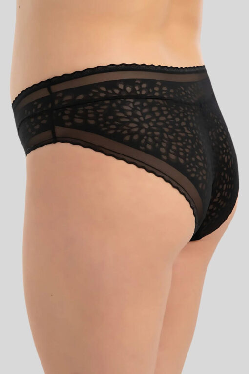 Γυναικείο Slip Plus Size G23059 - ΜΑΥΡΟ, XL - Image 4