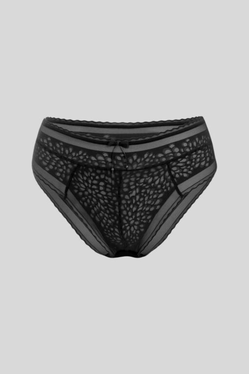 Γυναικείο Slip Plus Size G23059 - ΜΑΥΡΟ, XL - Image 5