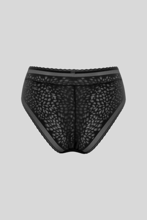 Γυναικείο Slip Plus Size G23059 - ΜΑΥΡΟ, XL - Image 6