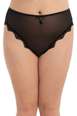 Γυναικείο Brazil Plus Size G23069 - ΜΑΥΡΟ, 3XL