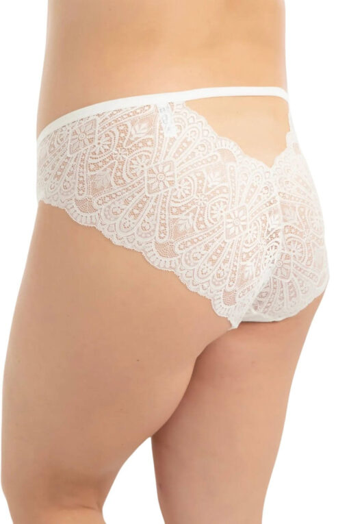 Γυναικείο Slip Plus Size R23009 - ΕΚΡΟΥ, 3XL - Image 3