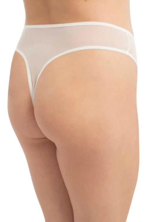Γυναικείο String Plus Size R23030 - ΕΚΡΟΥ, 3XL - Image 3