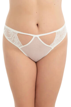 Γυναικείο Slip Plus Size R23043 - ΕΚΡΟΥ, XXL
