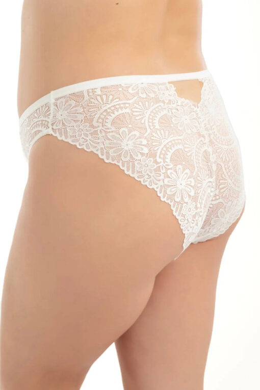 Γυναικείο Slip Plus Size R23043 - ΕΚΡΟΥ, 3XL - Image 3