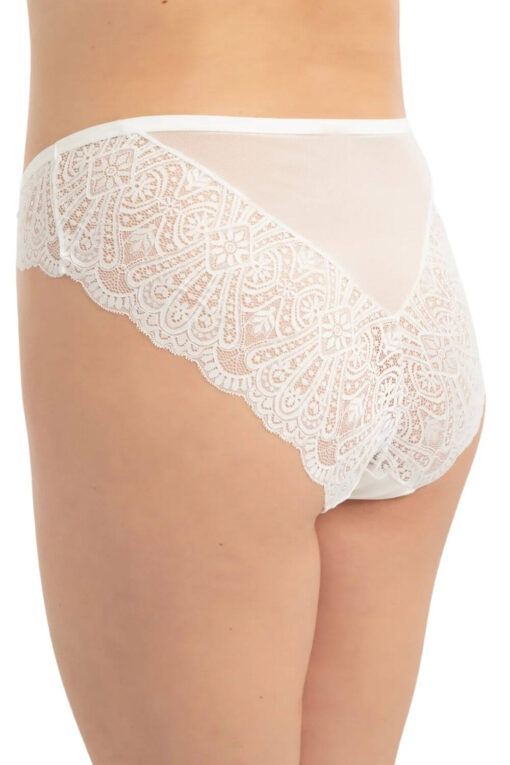 Γυναικείο Slip Plus Size R23054 - ΕΚΡΟΥ, XXL - Image 2