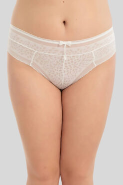 Γυναικείο Slip Plus Size R23059 - ΕΚΡΟΥ, XXL
