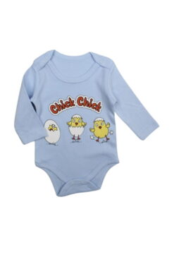 Κορμάκι Βρεφικό Chick Chick Με Μακρύ Μανίκι D2151 - ΓΑΛΑΖΙΟ, 18 Μηνών