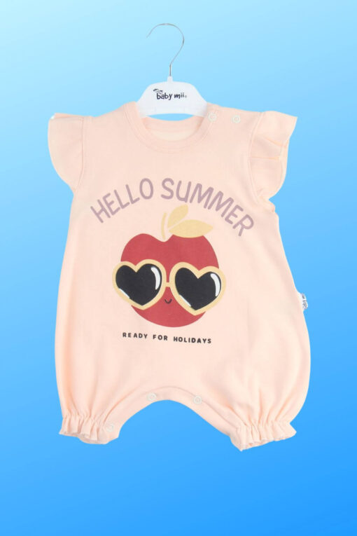 Κορμάκι Βρεφικό Hello Summer Αμάνικο G0316 - ΣΟΜΟΝ, 9-12 Μηνών - Image 2